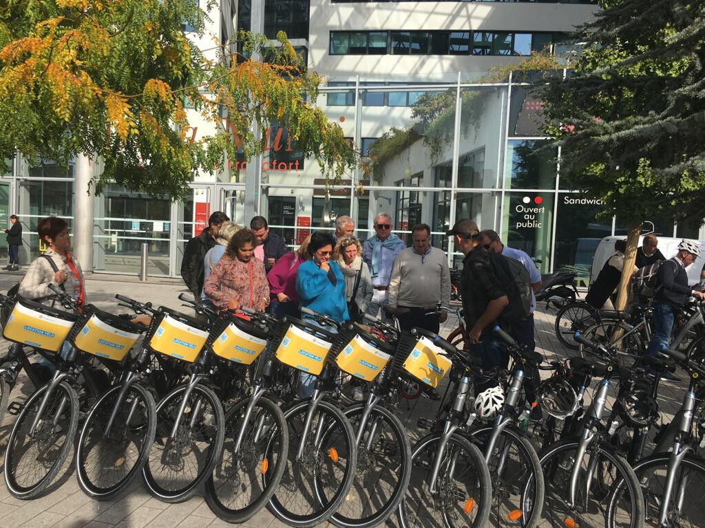 Visite vélo entreprise Lyon