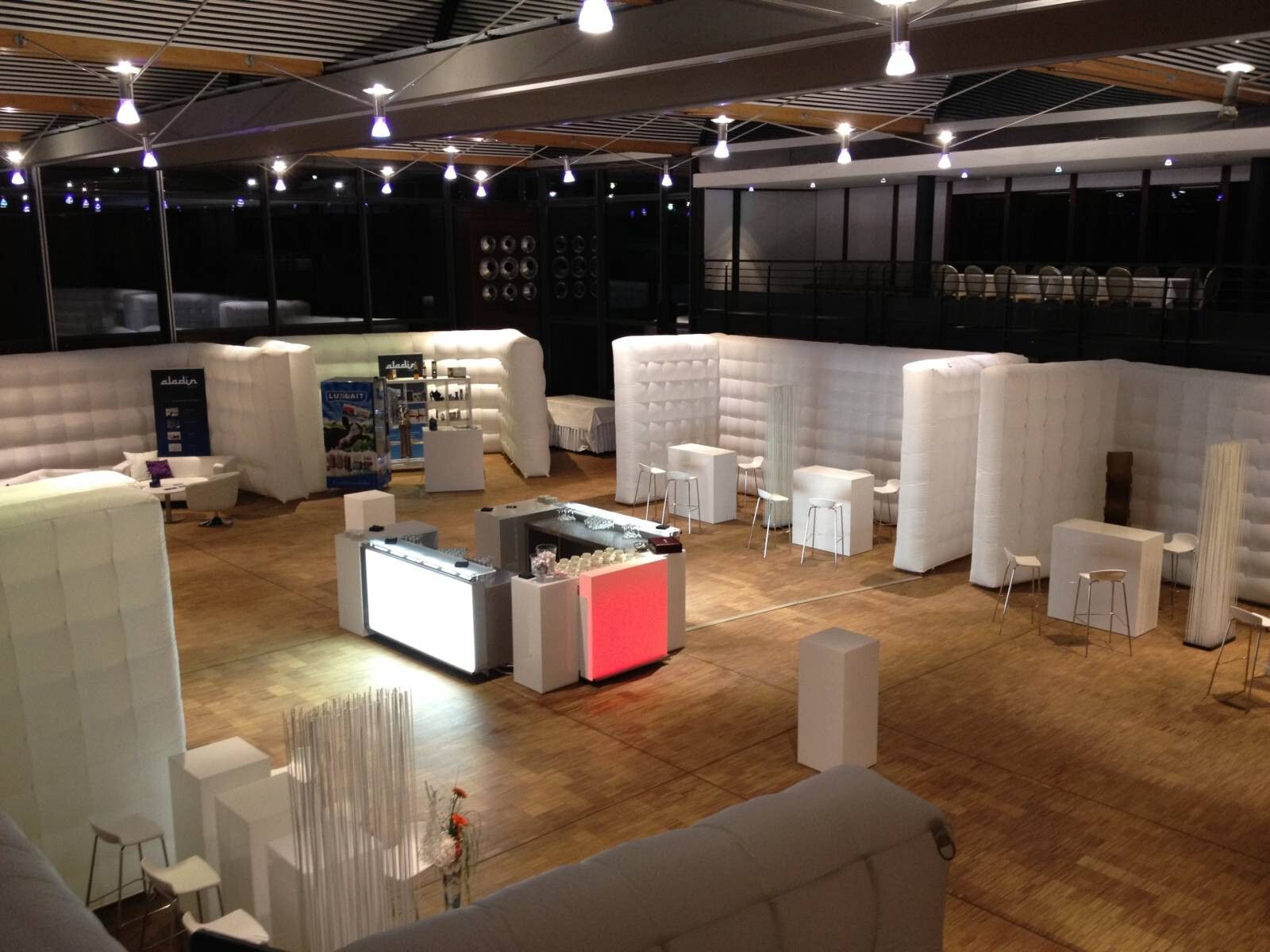 Décoration et mise en place pour événement à Villefranche